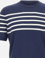 Maglia in misto lino e cotone 57169 18666598 GRAN SASSO 