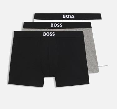 Set 3 boxer in cotone stretch 50544263 999 BOSS 