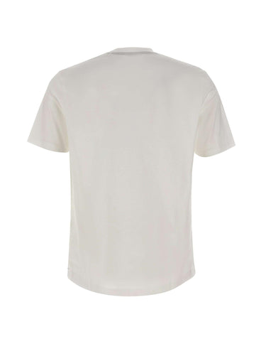 T-shirt in cotone con logo 16311627 965 PAUL&SHARK 
