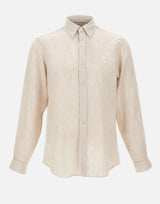 Camicia in lino a righe 710B15594 006 POLO RALPH LAUREN 
