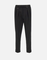 Pantaloni in cotone e lyocell B0515183 9000 PAOLO PECORA 