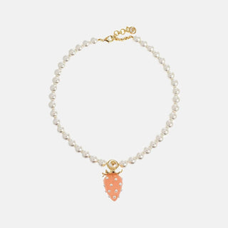 "Strawberry Necklace" ASP26JW369 01 CASABLANCA 