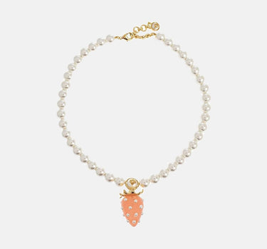 "Strawberry Necklace" ASP26JW369 01 CASABLANCA 