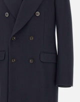 Cappotto doppiopetto in misto lana C40014FB4710 0790 BOGLIOLI 