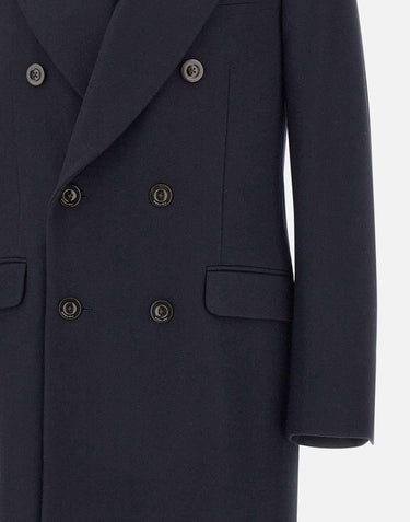 Cappotto doppiopetto in misto lana C40014FB4710 0790 BOGLIOLI 