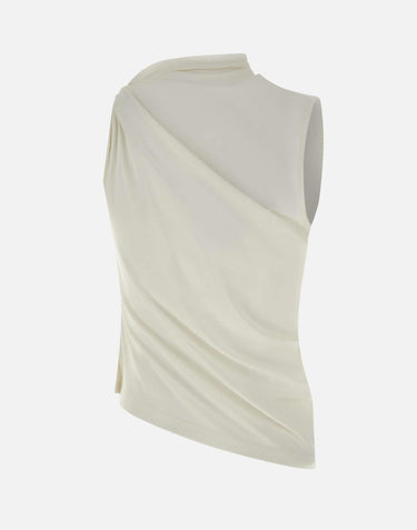 Top in cotone 125JDE125JS0107 0001 COURREGES 