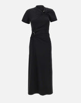 "Pierced and plain long dress" 25PJRO062CO0555 P001 RABANNE 