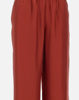 Pantaloni "Alera" in seta ALERA TOMATO LOULOU DE SAISON 