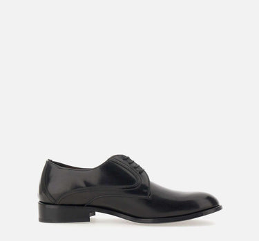 Stringate  "CL21" in pelle spazzolata CL21489 NERO DUCA DEGLI ABRUZZI 