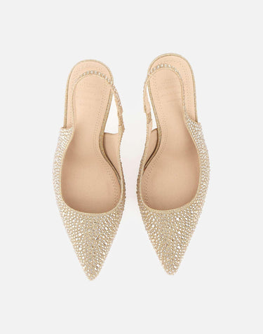 Slingback "EINDHOVEN" SH376 ORO TWENTYFOURHAITCH 