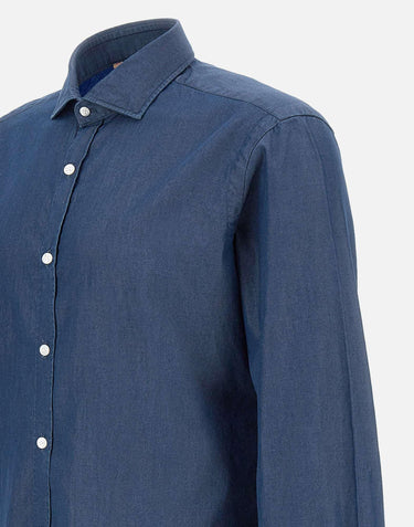 Camicia "Dandy life" in cotone LFU02P01PZ0998U 0001 BARBA 