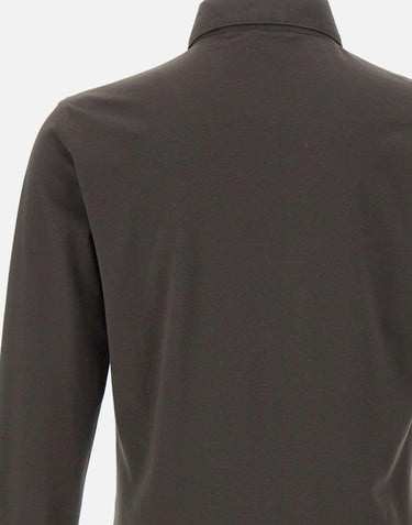 Camicia in jersey piquet 340035 170 KANGRA 