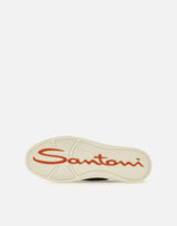 Sneakers "Double Buckle Mbgt2196" in pelle MBGT21967PNNTSIW U55 SANTONI 