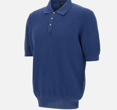 Polo in maglia di cotone organico 57113 18028580 GRAN SASSO 