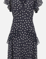 Abito in seta "Evie" 0100000922506493 NAVY RIXO 