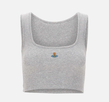 "Cropped rib vest" 1G010011 J009CP001 VIVIENNE WESTWOOD 