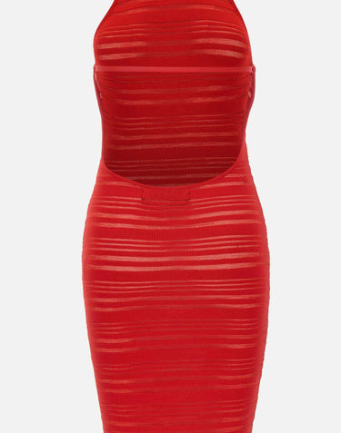 Abito  "Striped sheer knit" PS25198010 MASAI ANDREADAMO 