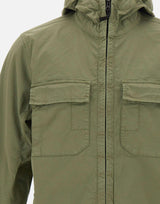 Giacca in twill di cotone stretch 4100077S0A10 V005G STONE ISLAND 