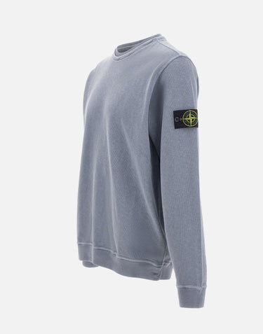 Felpa malfilé effetto "old" 6100034S0060 V0124 STONE ISLAND 