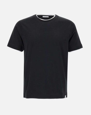 T-shirt in cotone supima DK87105 NERO DIKTAT 