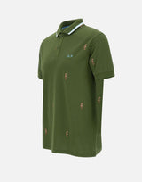 "Full embroidery polo" A35128 37 SUN68 