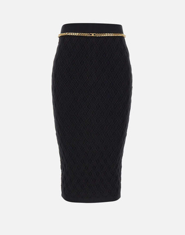 Gonna in maglia "Daily" GK20B56E2 110 ELISABETTA FRANCHI 
