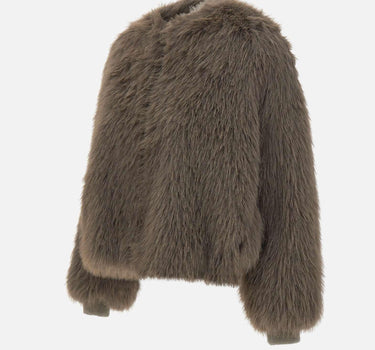 Giacca bomber effetto pelliccia RIJLE001 6025 KAOS 