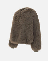 Giacca bomber effetto pelliccia RIJLE001 6025 KAOS 