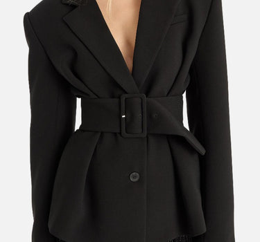 "Suiting belted blazer" 114825 100 ROTATE BIRGER CHRISTENSEN 