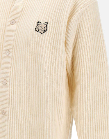 "Fox head cardigan" PM00508KT1149 P700 MAISON KITSUNE' 