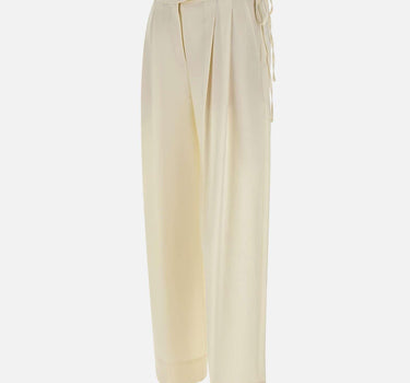 Pantaloni con fascia annodata in vita 50556552 118 BOSS 