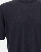 T-shirt in misto lino e cotone TS0MC LC14R990 FILIPPO DE LAURENTIIS 