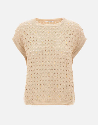Maglia girocollo smanicata 171620 052 KANGRA 