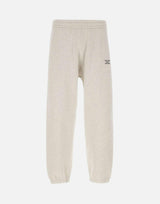 Pantaloni jogger in pile con slogan PERMBP208 CO312GY DROLE DE MONSIEUR 