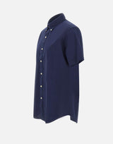 Camicia in seersucker custom-fit 710906575 003 POLO RALPH LAUREN 