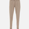 Pantaloni "Mucha10g" in lana e viscosa PR24910G3262NL BEIGE RE-HASH 