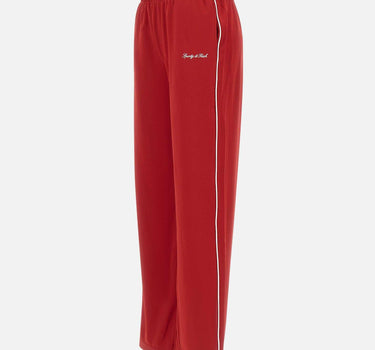 Pantaloni di tuta retrò con logo PA054710326RE33 RUBY SPORTY & RICH 
