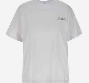 "Boxy logo t-shirt" 112095400 110601 ROTATE BIRGER CHRISTENSEN 