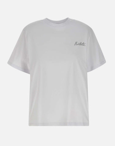 "Boxy logo t-shirt" 112095400 110601 ROTATE BIRGER CHRISTENSEN 