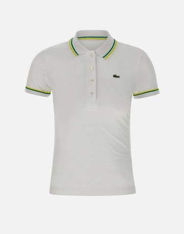 Polo in cotone stretch DF9599 FWI LACOSTE 