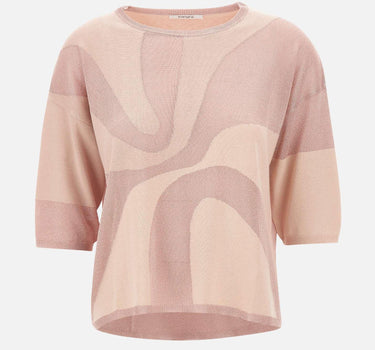 Maglia con intarsio in lurex 197321 008 KANGRA 