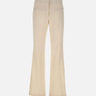 Pantaloni "Heritage Fluid Bootcut" 325CPA427PL0159 NATURAL COURREGES 