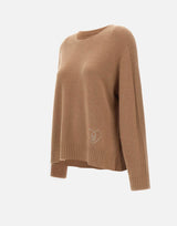 Maglia in misto lana con intarsi MF5444MS76L 71327 LIU-JO 