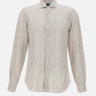 Camicia in lino a righe LIU02P0154034U 0005 BARBA 