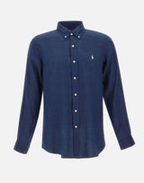 Camicia in lino 710966294 504 POLO RALPH LAUREN 