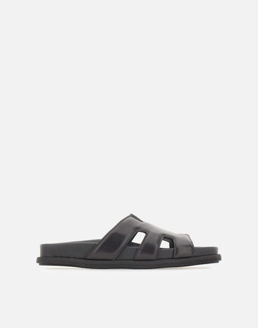Sandali in pelle FU1502 NERO FABI 