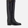 Stivali "Santa Monica" in pelle 3807 NERO VIA ROMA 15 