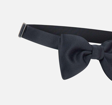 Papillon  in satin A10003 PER020BLU TAGLIATORE 