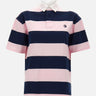 Polo a righe COPJS117F5026 PNKBLU COPERNI 
