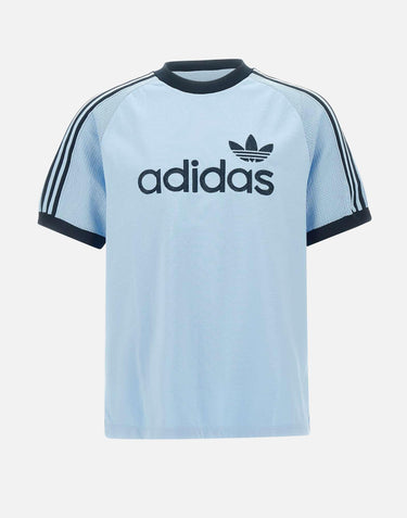 "Prem knit tee t-shirt" JN5557 BLUE ADIDAS 